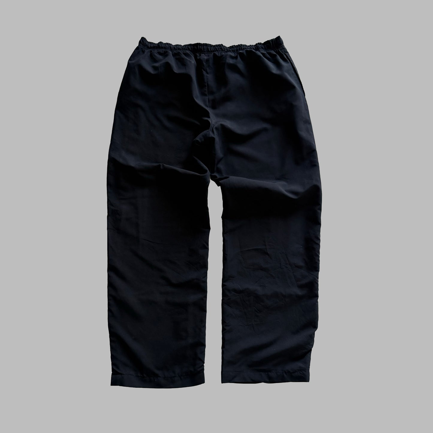 Y2K Adidas Minimal Wide Leg Track Pants - L