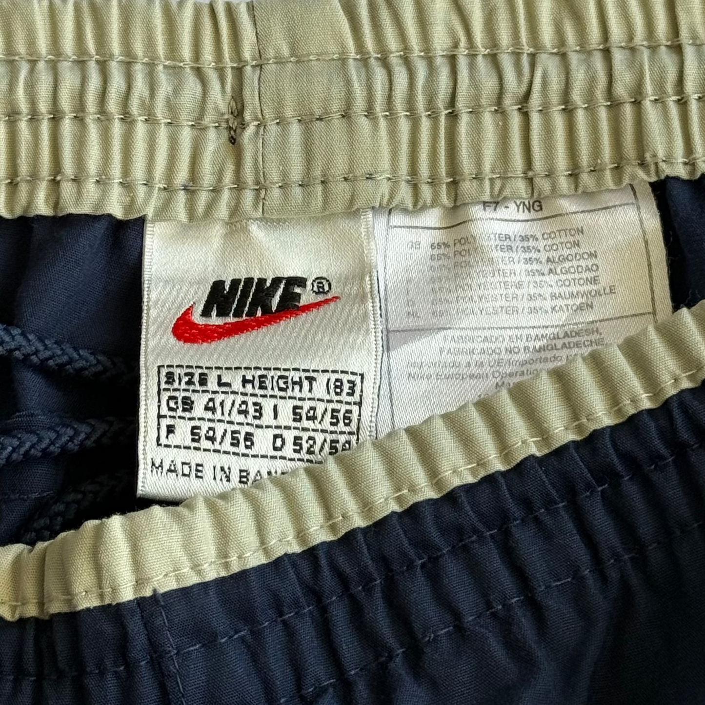 90s Nike Baggy Track Pants - Large
