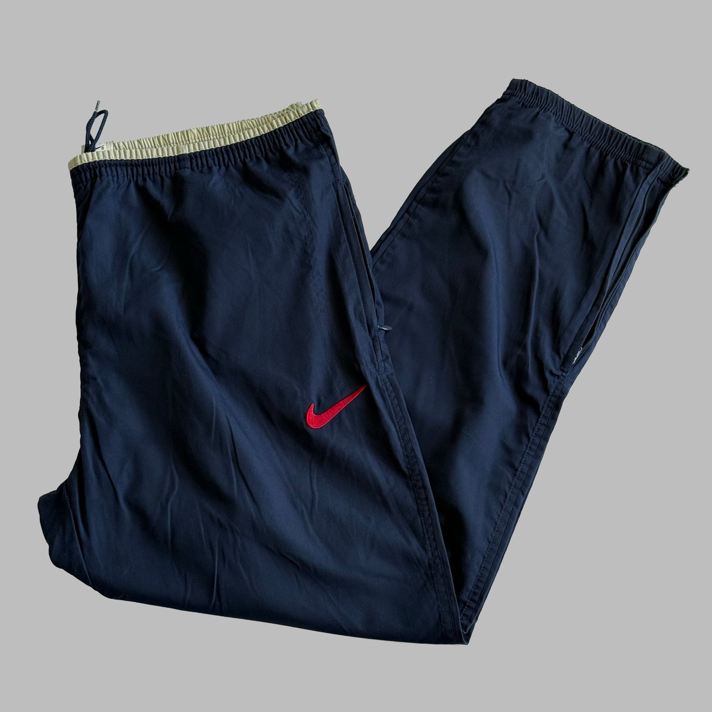 90s Nike Baggy Track Pants - Large