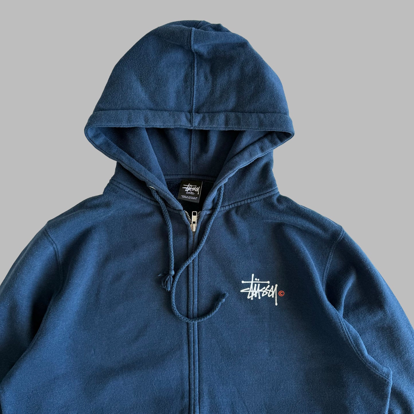 Stussy Spell Out Hoodie - Small