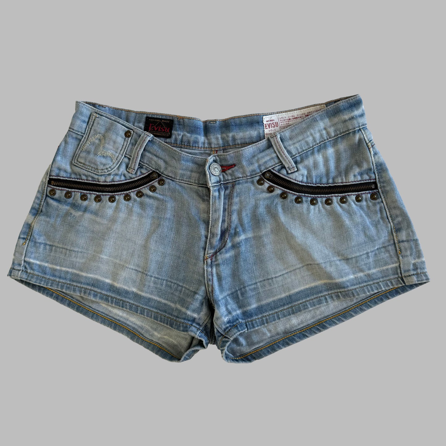 Evisu Micro Shorts - 28"