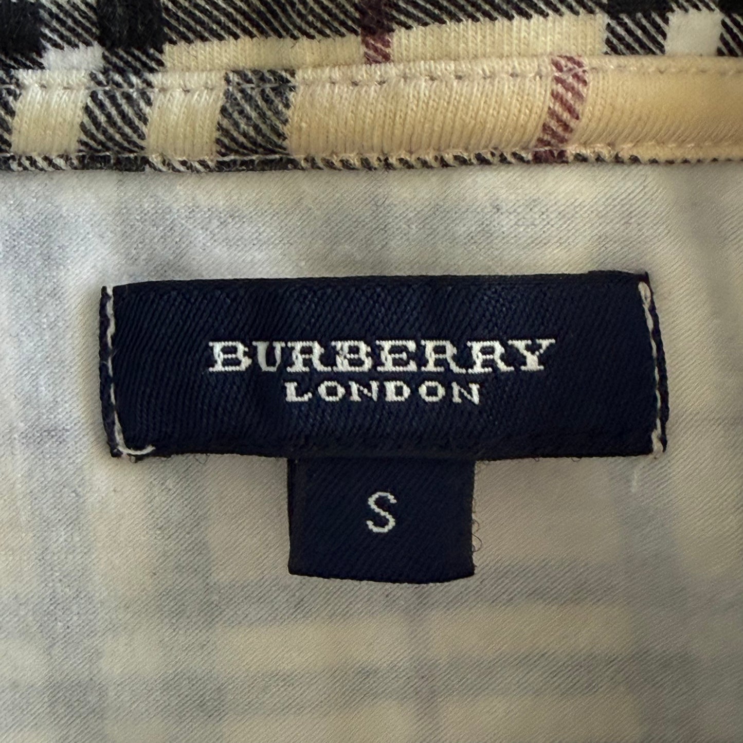 00s Burberry Polo Top - Small