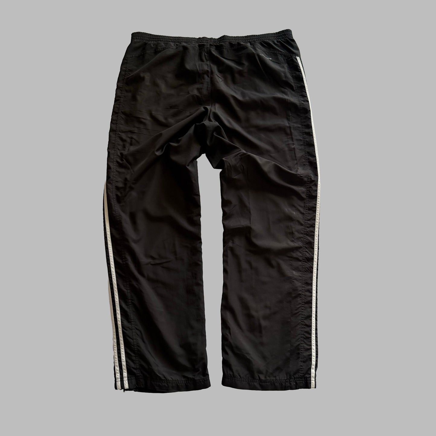 Y2K Adidas Striped Straight Leg Track Pants - XL