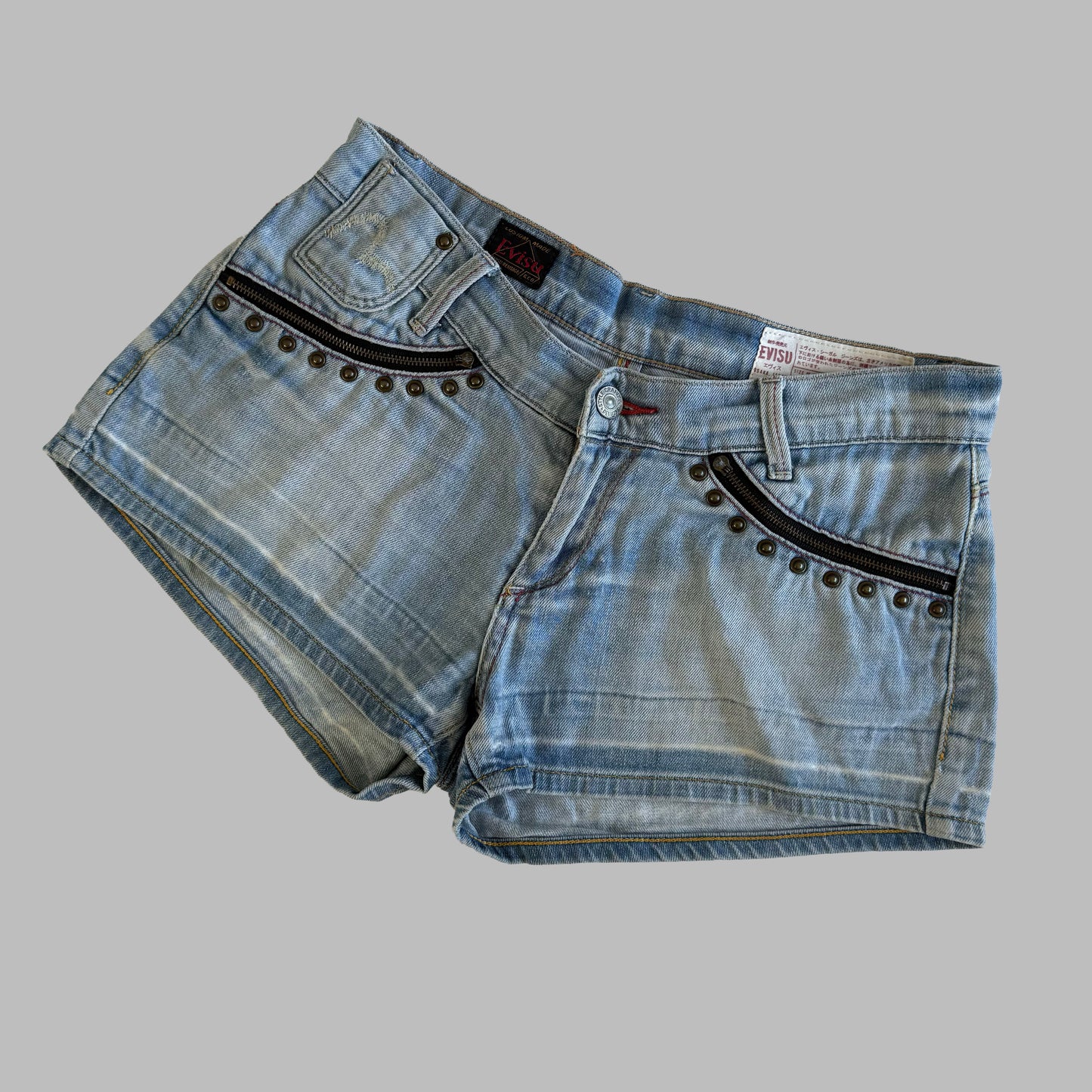 Evisu Micro Shorts - 28"
