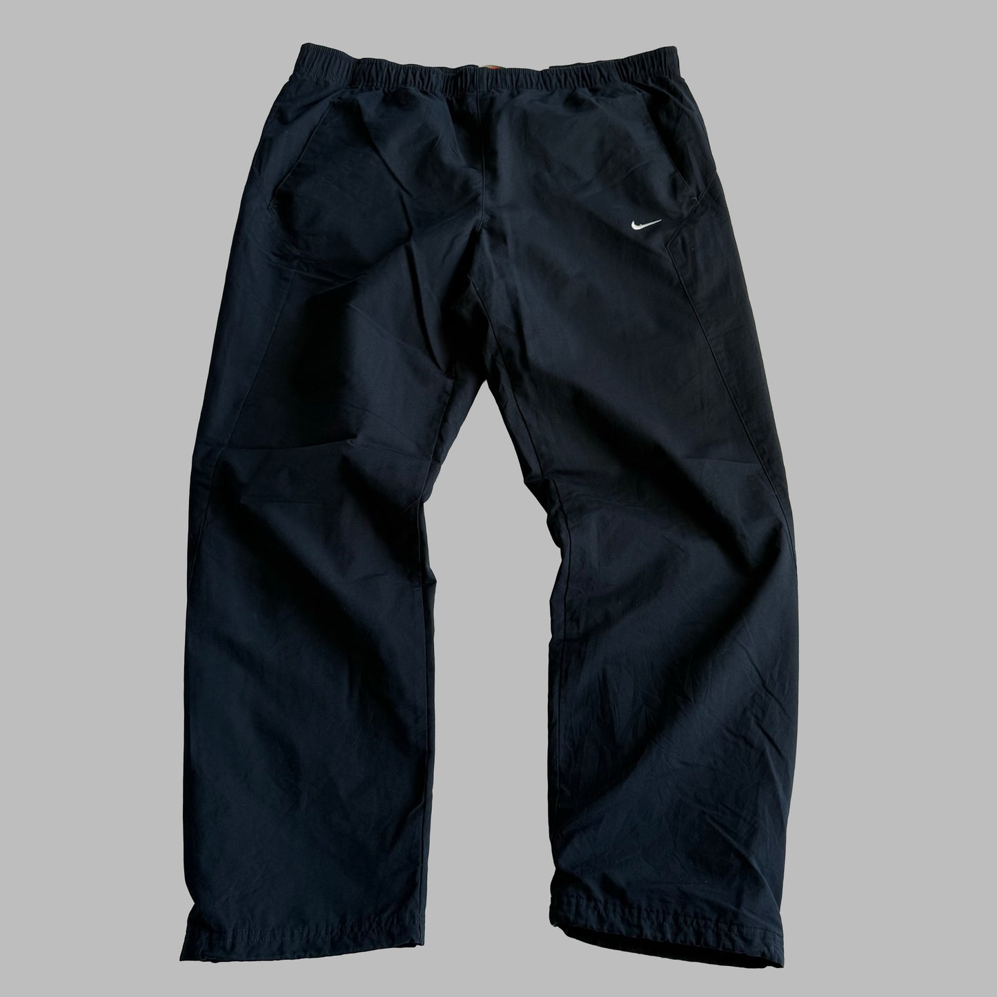00s Nike Wide Leg Track Pants - Large