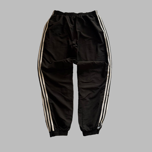 90s Adidas Three Striped Baggy Track Pants - L
