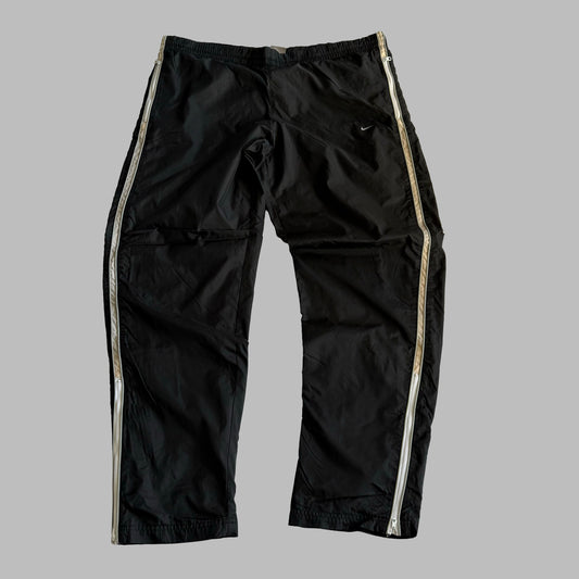 00s Nike Wide Leg Track Pants - Large