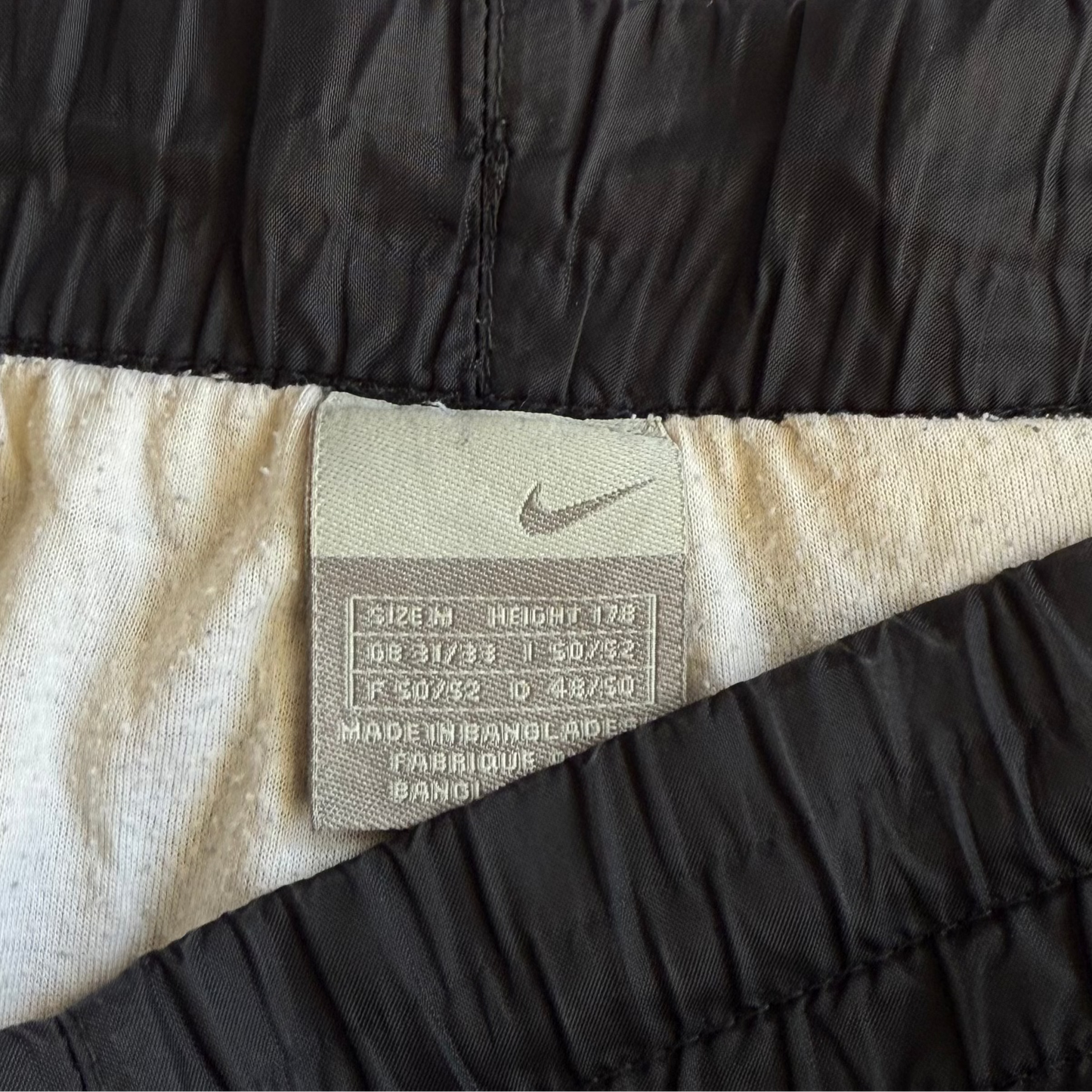 00s Nike Wide Leg Track Pants - Large