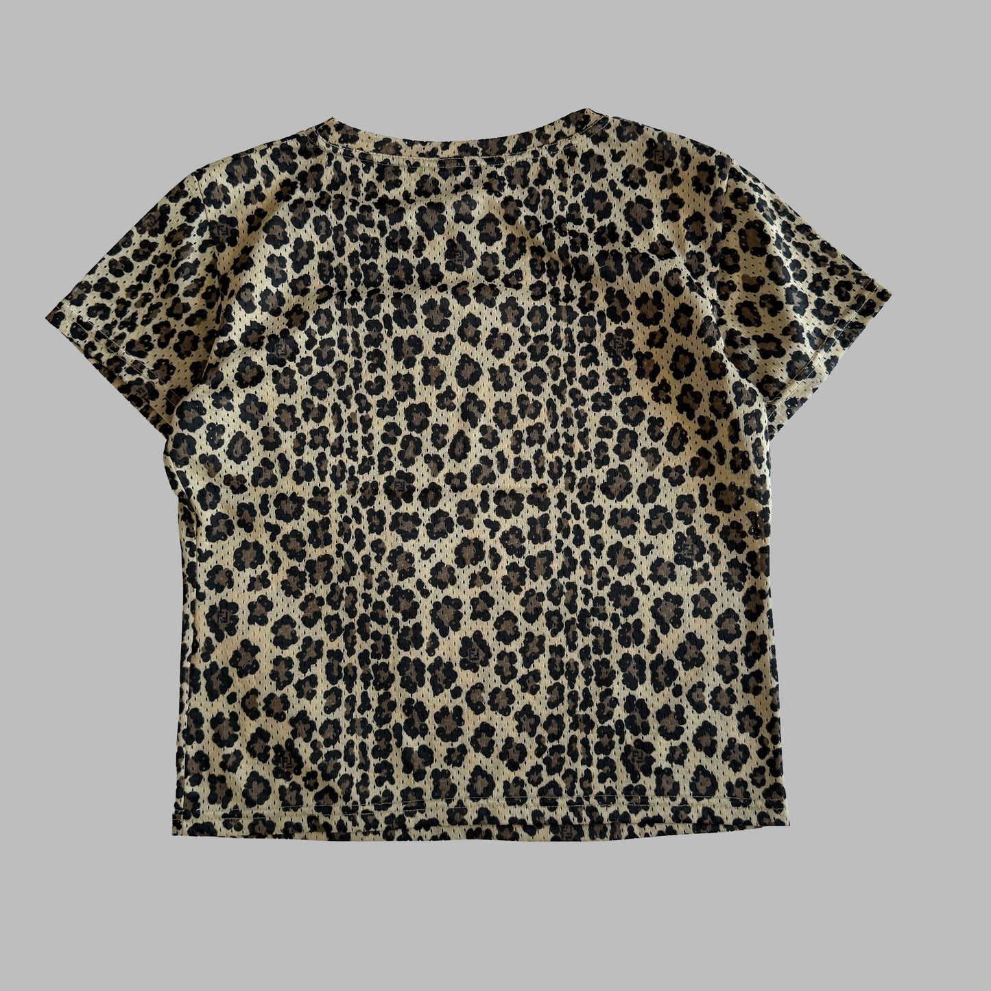 00s Fendi Mesh Top - Medium