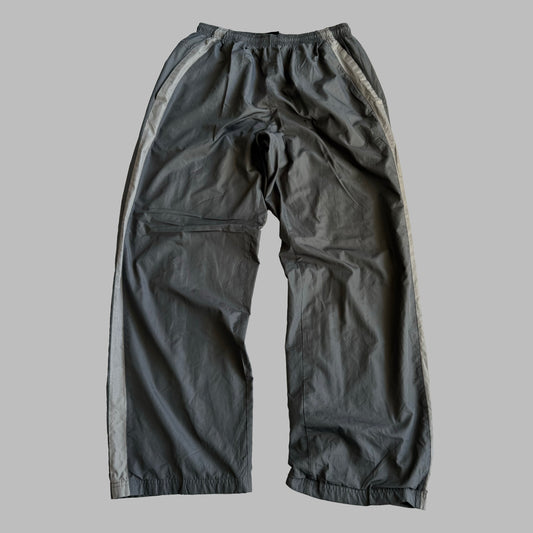 00s Nike Wide Leg Track Pants - Small