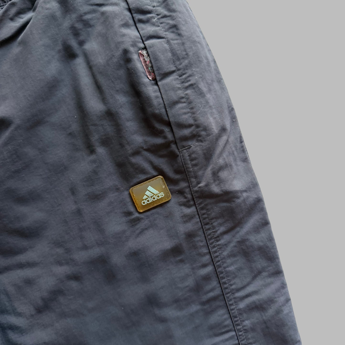 90s Adidas Heavyweight Straight Leg Track Pants - L