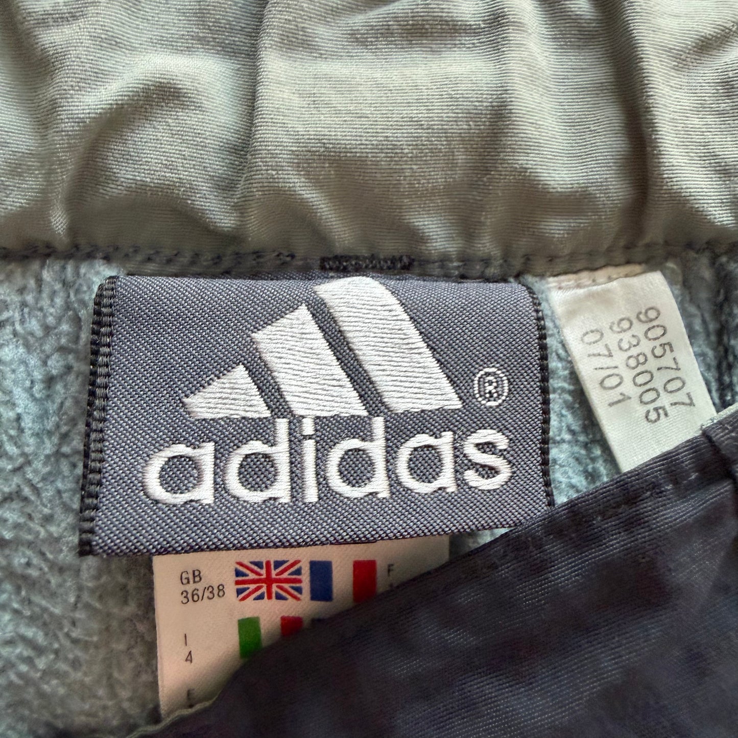 90s Adidas Heavyweight Straight Leg Track Pants - L