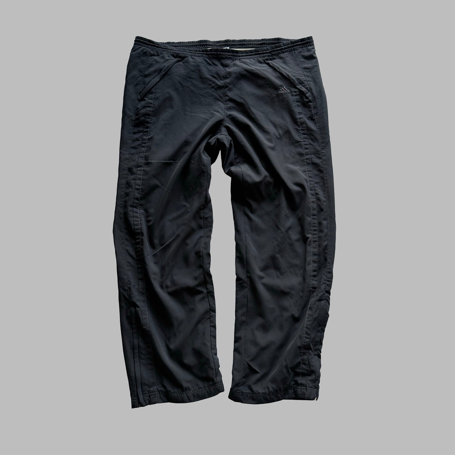 Y2K Adidas Minimal Straight Leg Track Pants - XL
