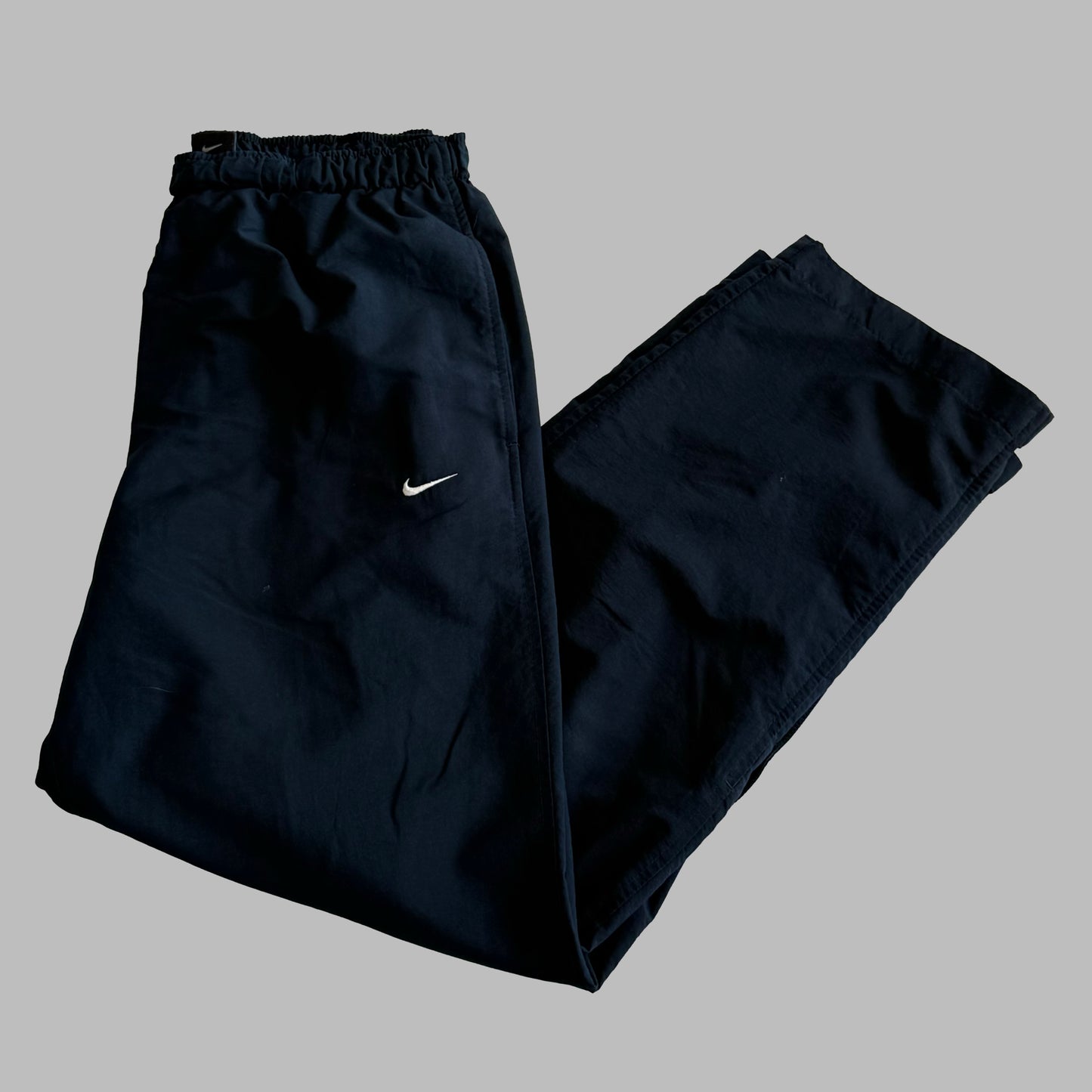 00s Nike Wide Leg Track Pants - Medium