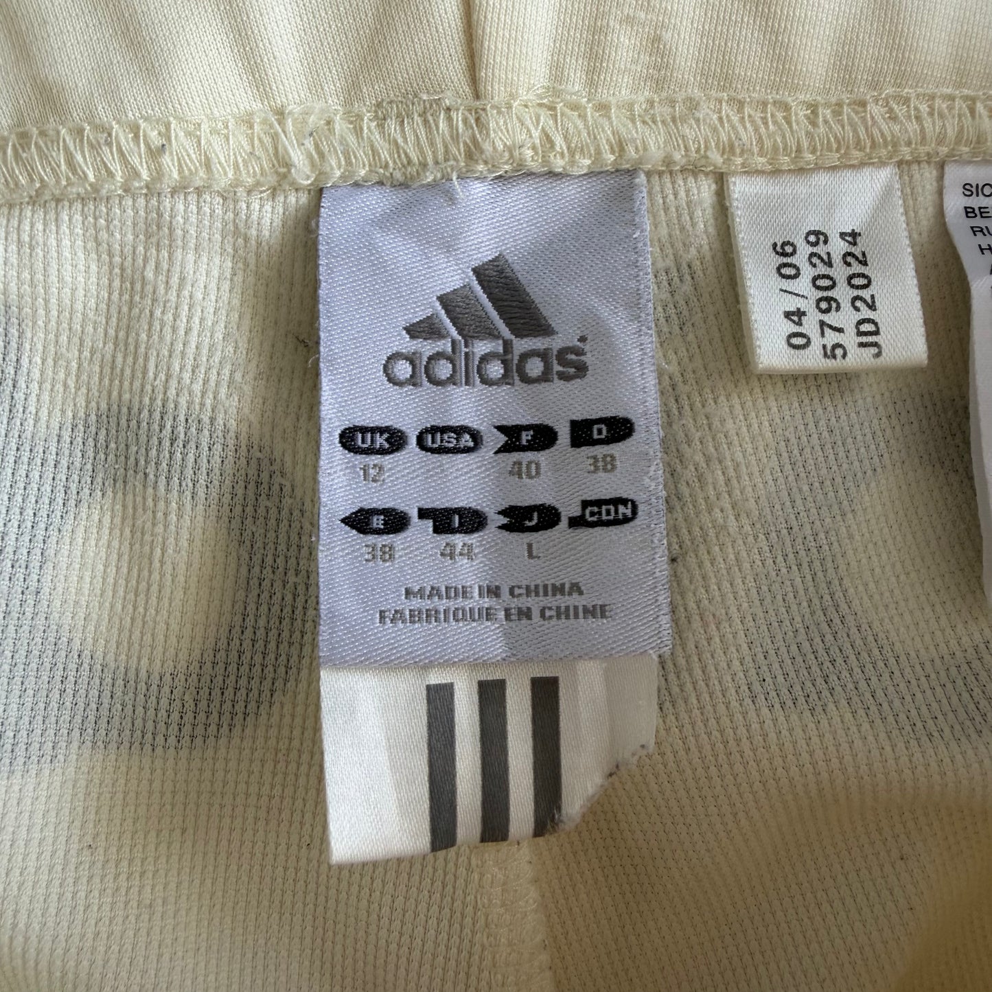 Y2K Adidas Spell Out Active Track Pants - M/L