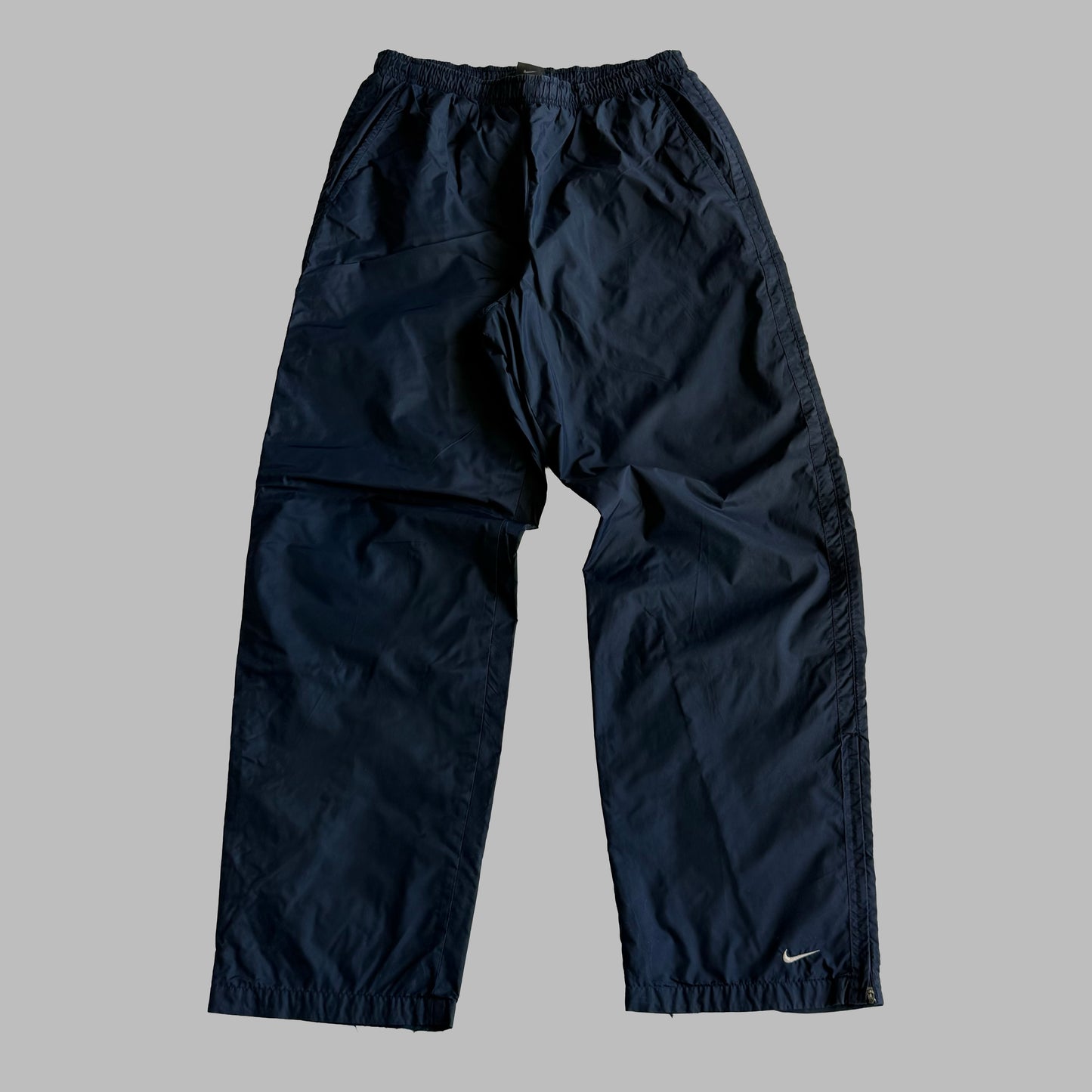 00s Nike Wide Leg Track Pants - Medium