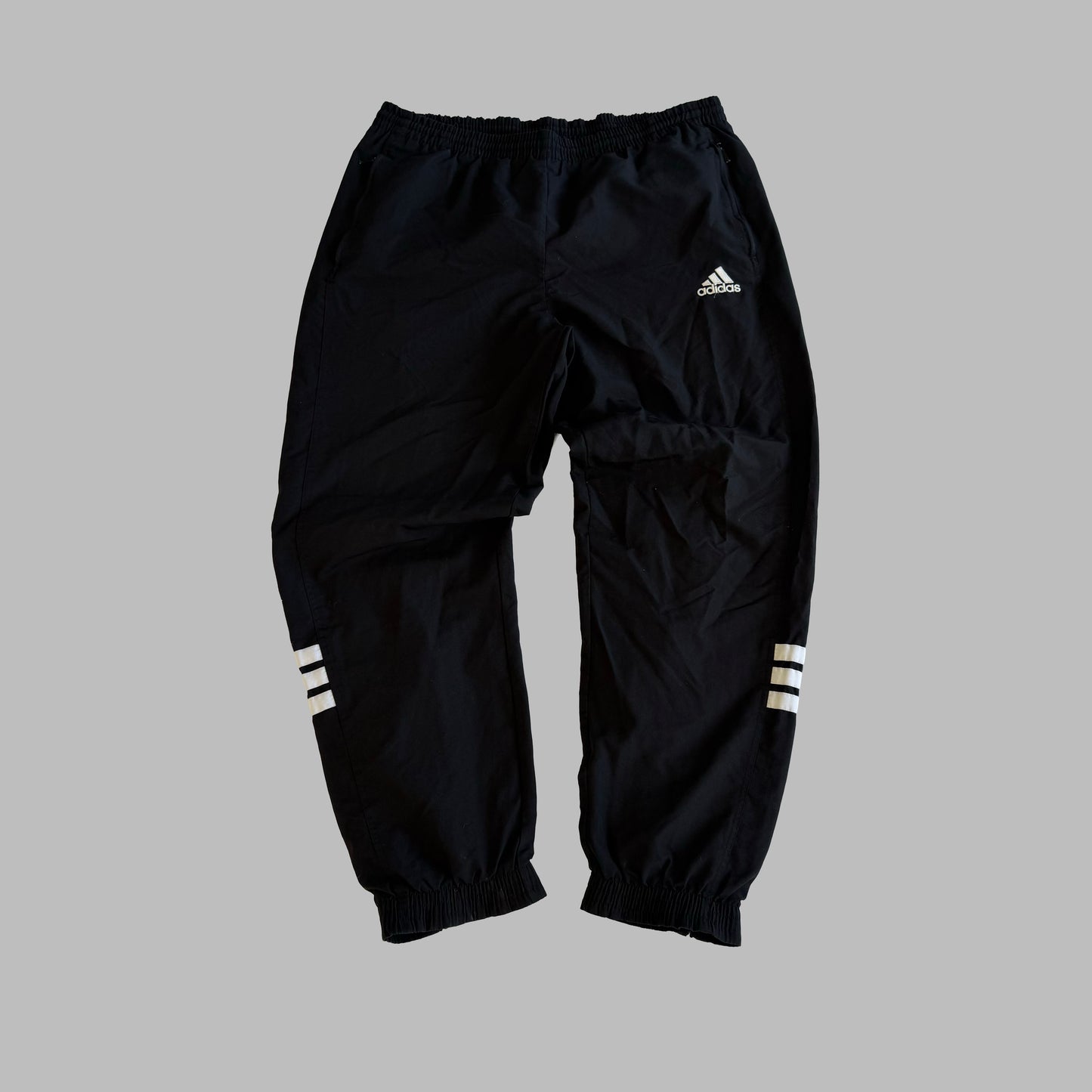 90s Adidas Baggy Track Pants - XL