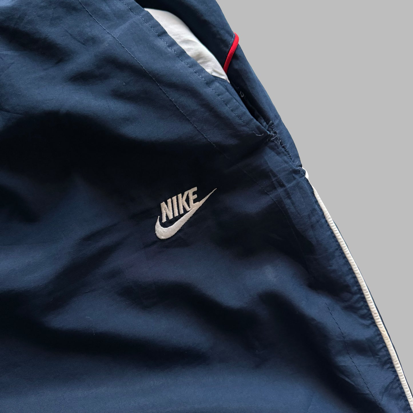Y2K Nike Baggy Striped Track Pants - XL