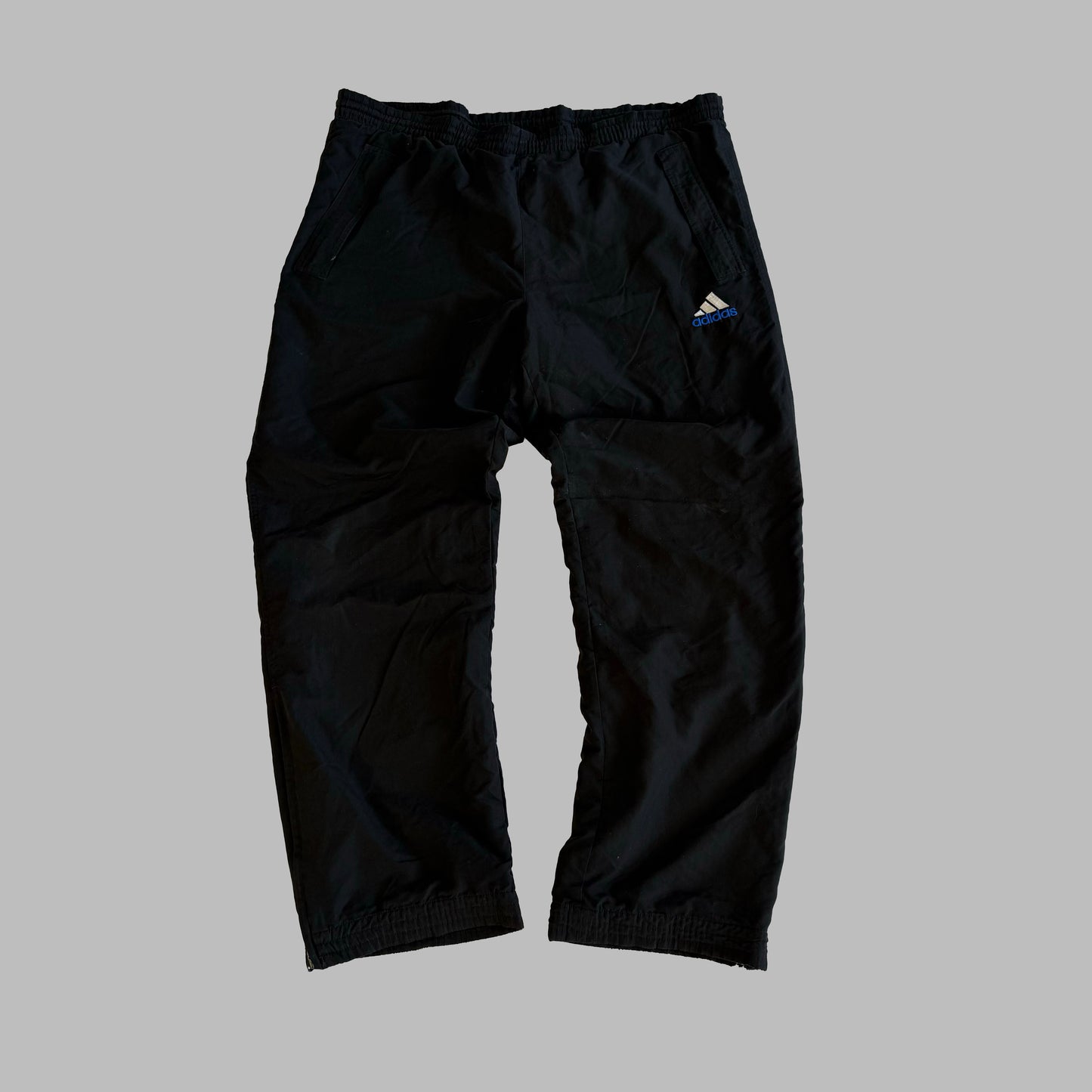 90s Adidas Baggy Track Pants - XL