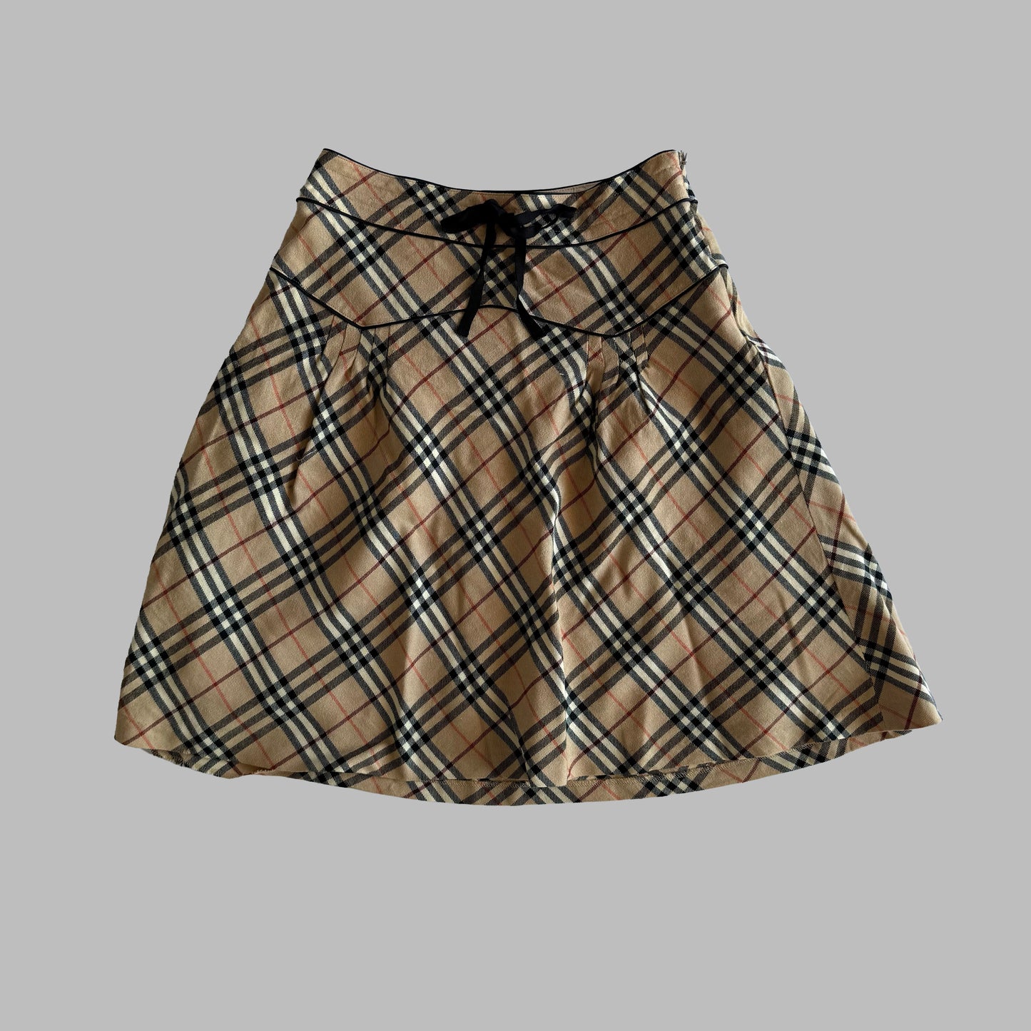 00s Burberry Midi Skirt - 28"