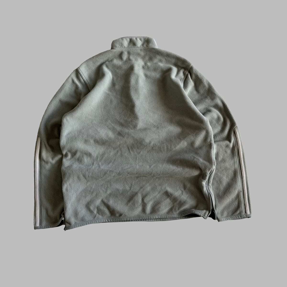 90s Adidas Three Stripe  Fleece - M