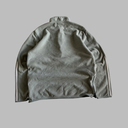 90s Adidas Three Stripe  Fleece - M