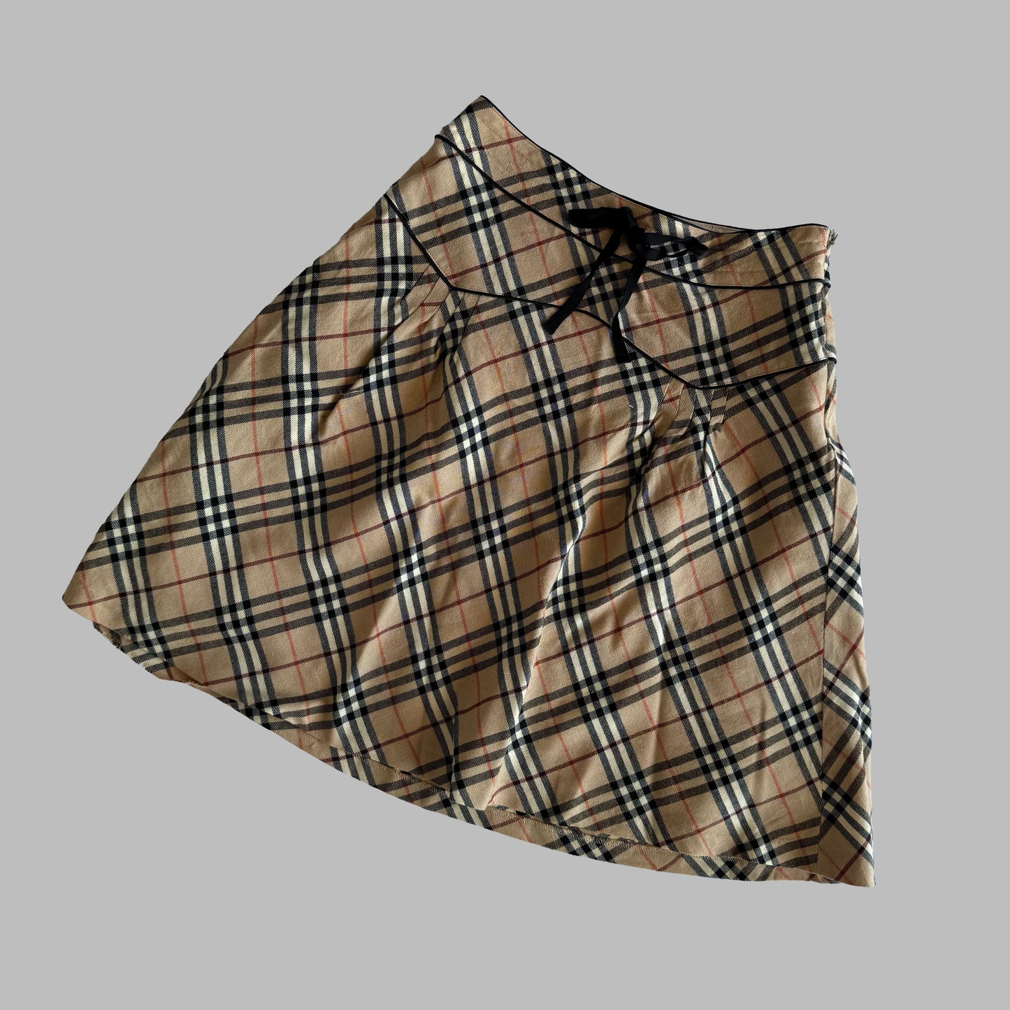 00s Burberry Midi Skirt - 28"