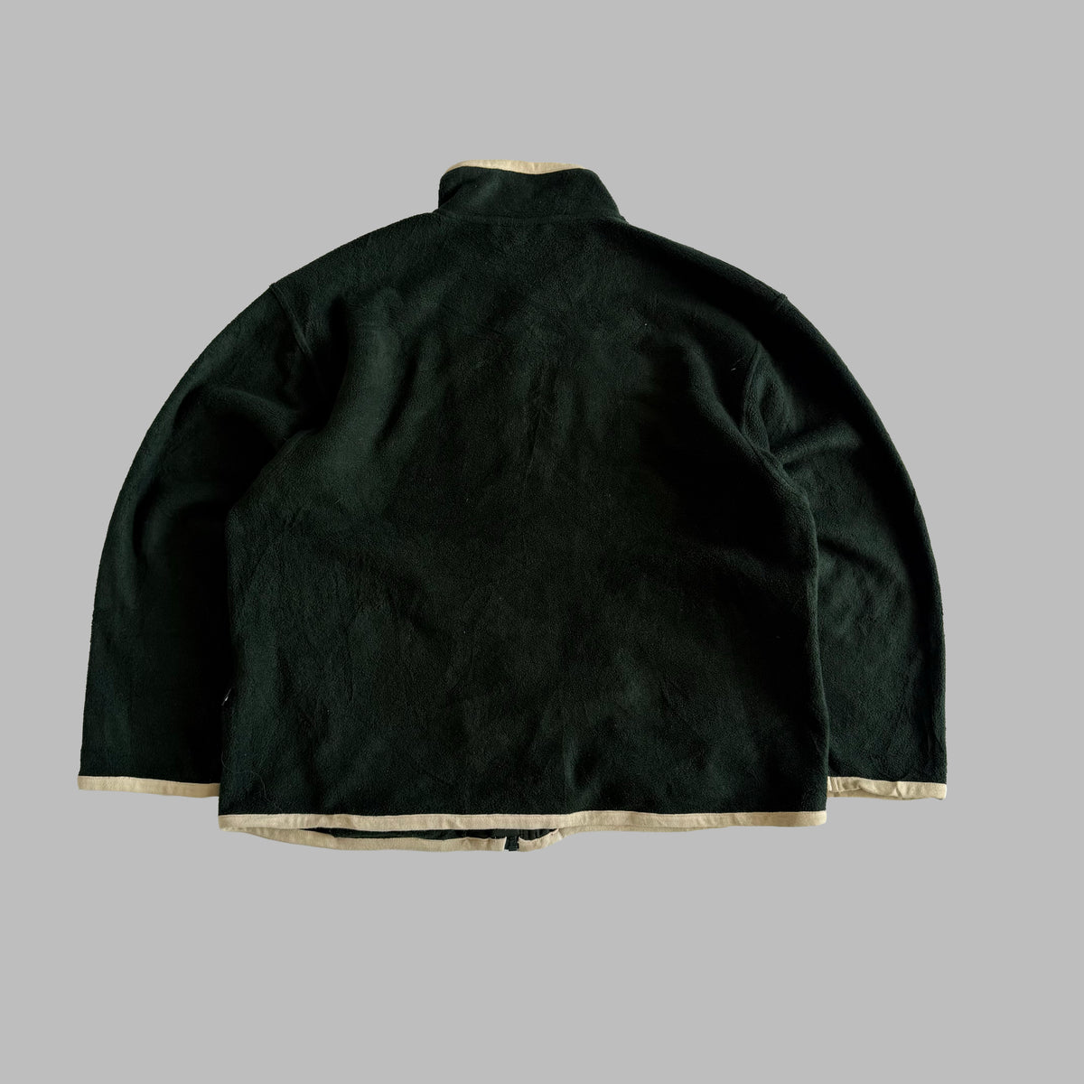 90s Adidas striped Heavyweight Fleece Jacket - L/XL