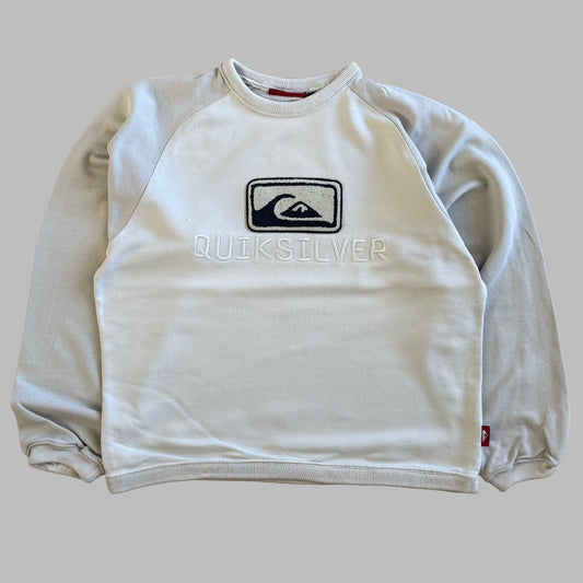 00s Quiksilver Embroidered Sweatshirt - Small