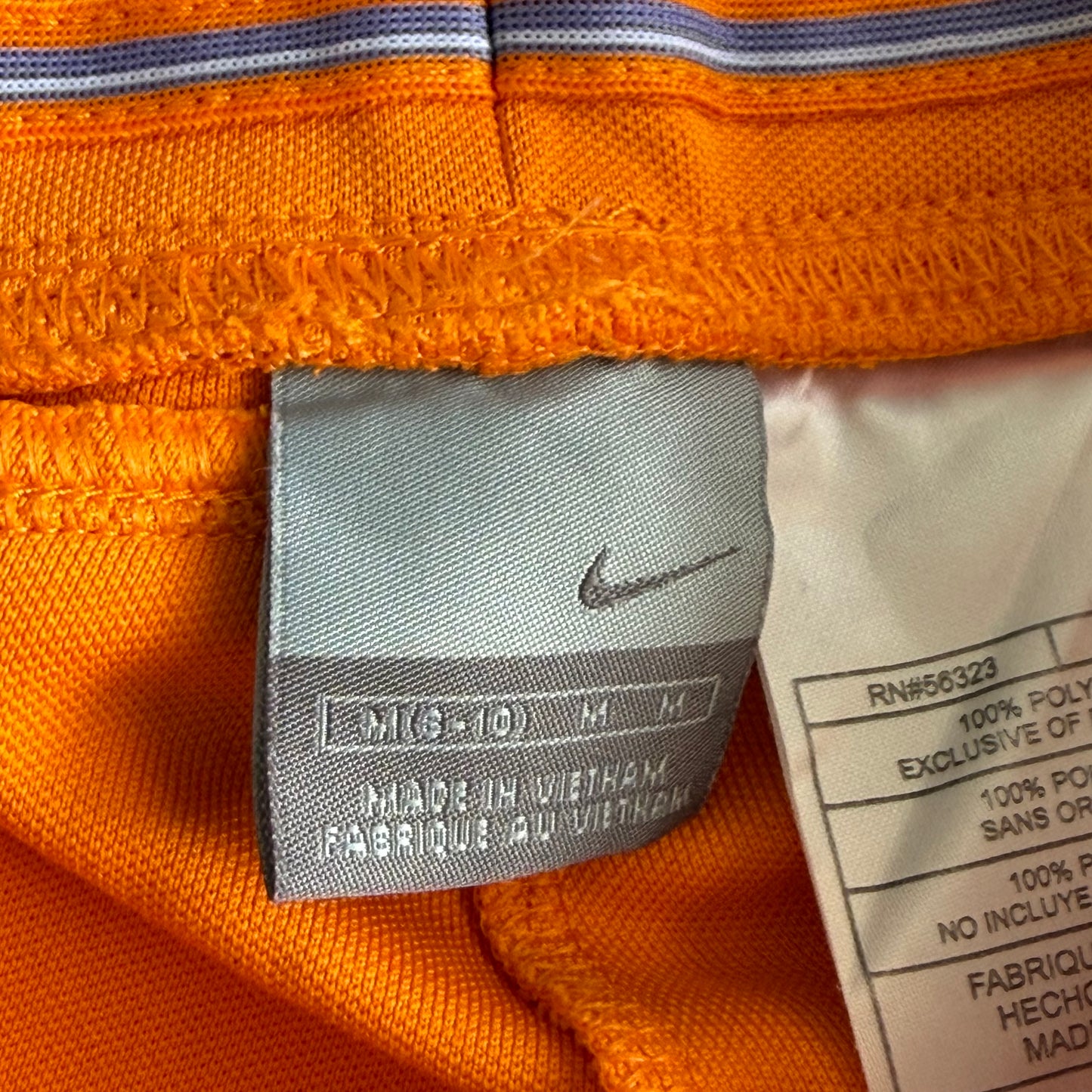 Y2K Nike Striped Wide Leg 3/4 Active Track Pants - M