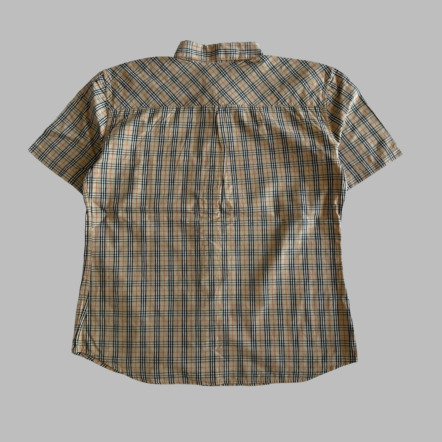 90 Burberry Button Up Shirt - Medium