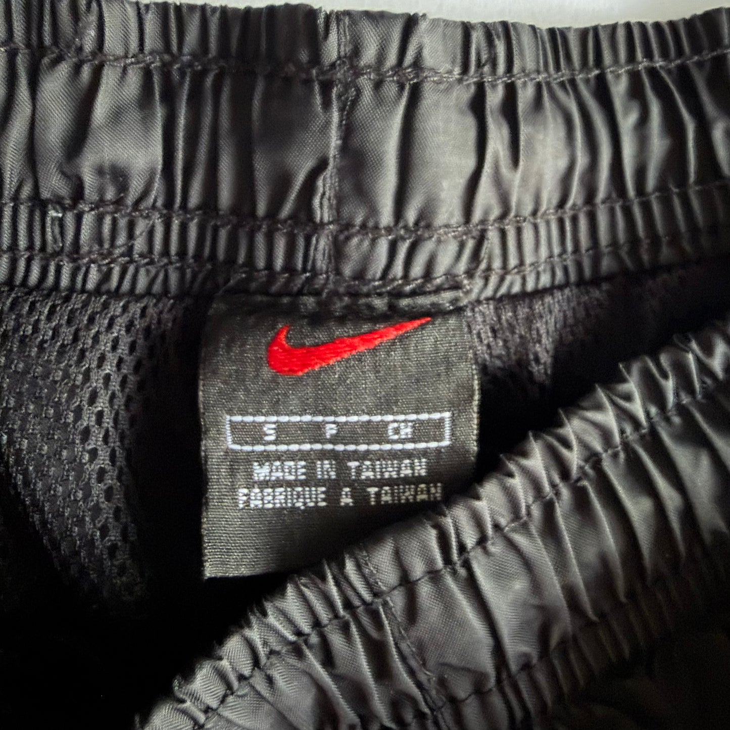 90s Nike Wide Leg Classic Track Pants - S