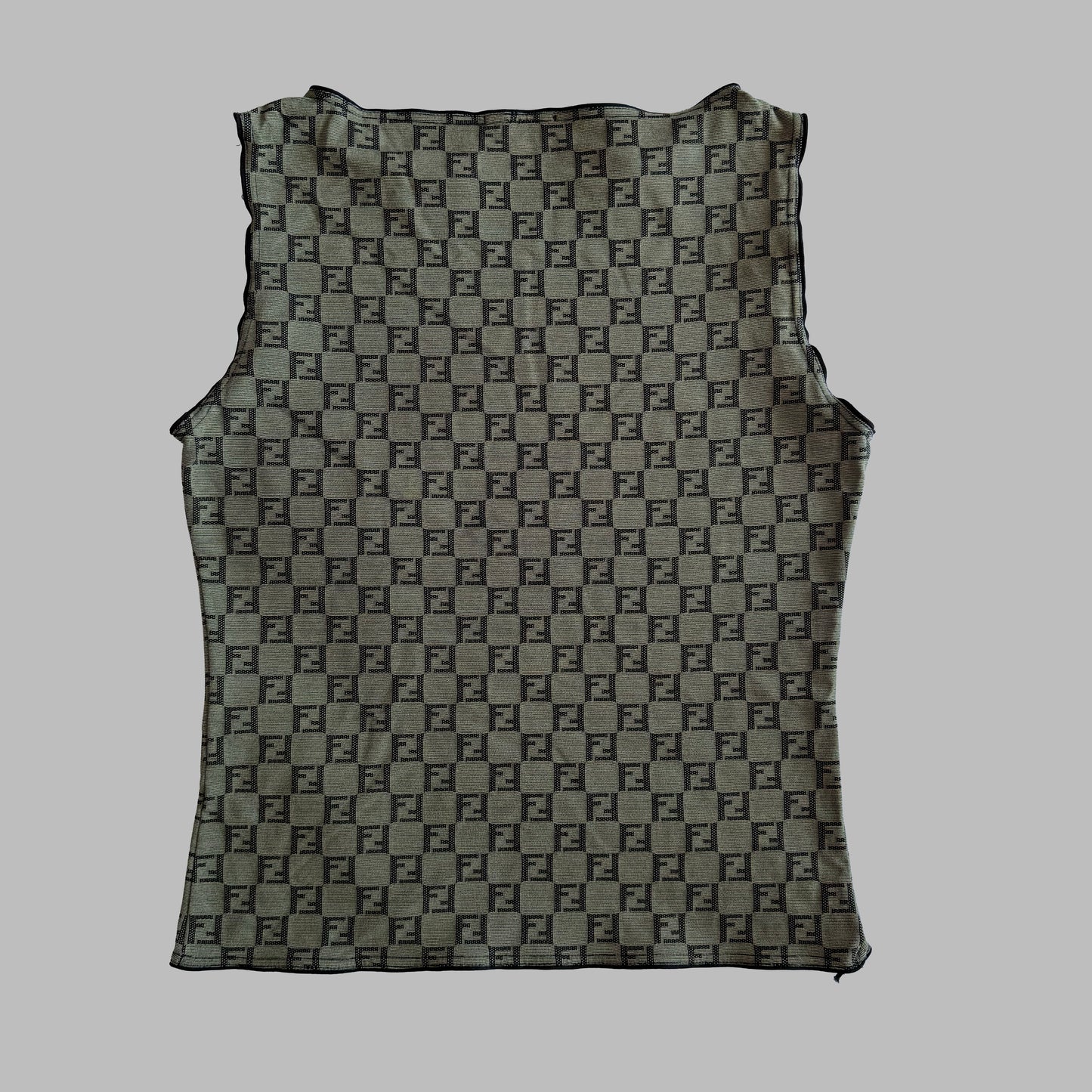 00s Fendi Zucca tank - Large