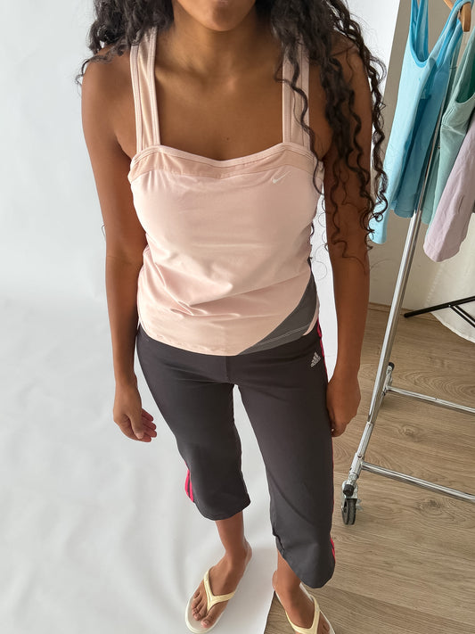 Y2K Nike Racerback Activewear Tank - L