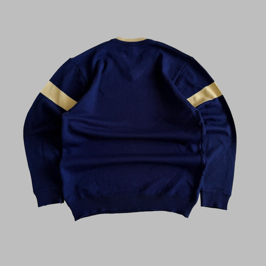 Y2K Diesel Spell Out Heavy Knit - L/XL