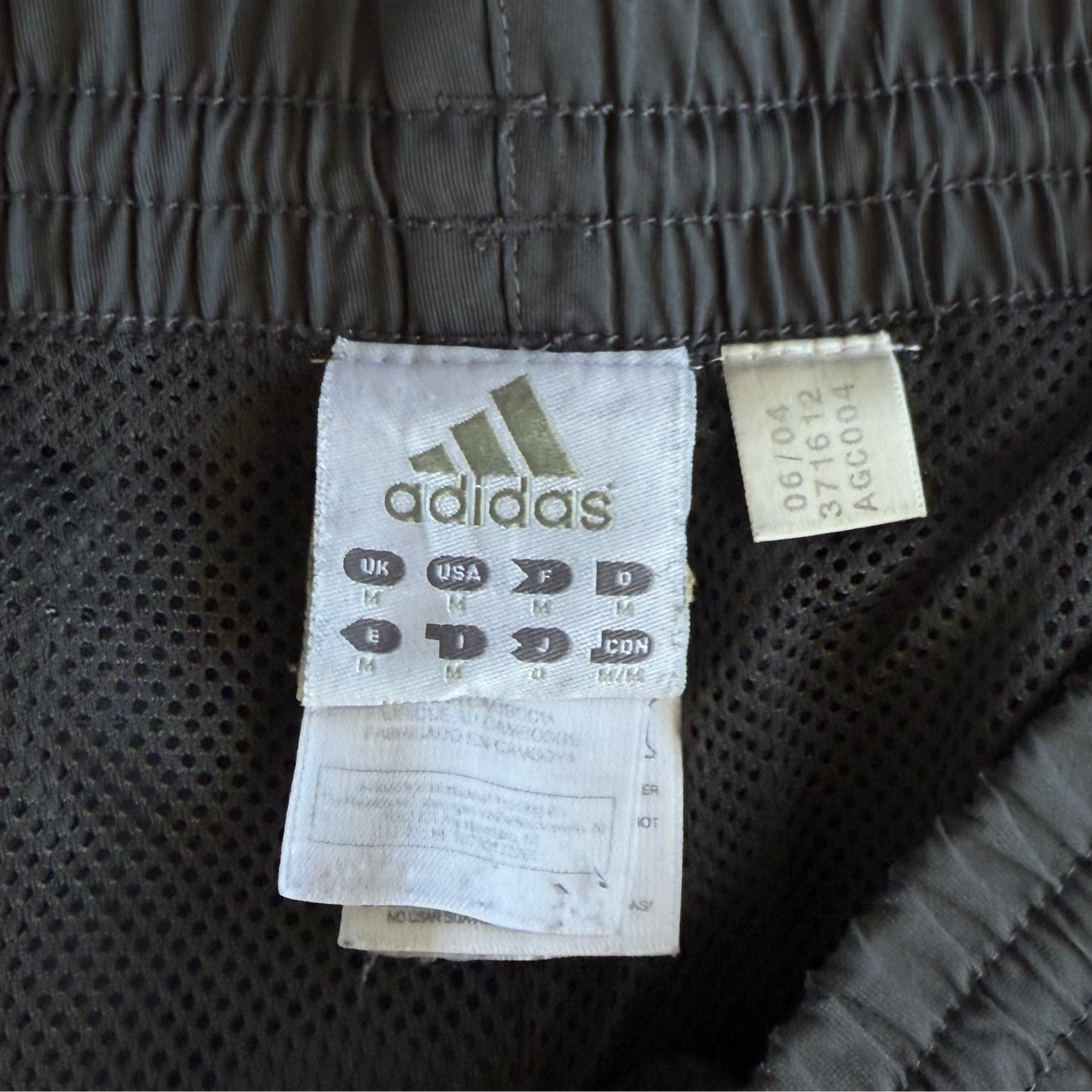 00s Adidas Wide Leg Track Pants - Medium
