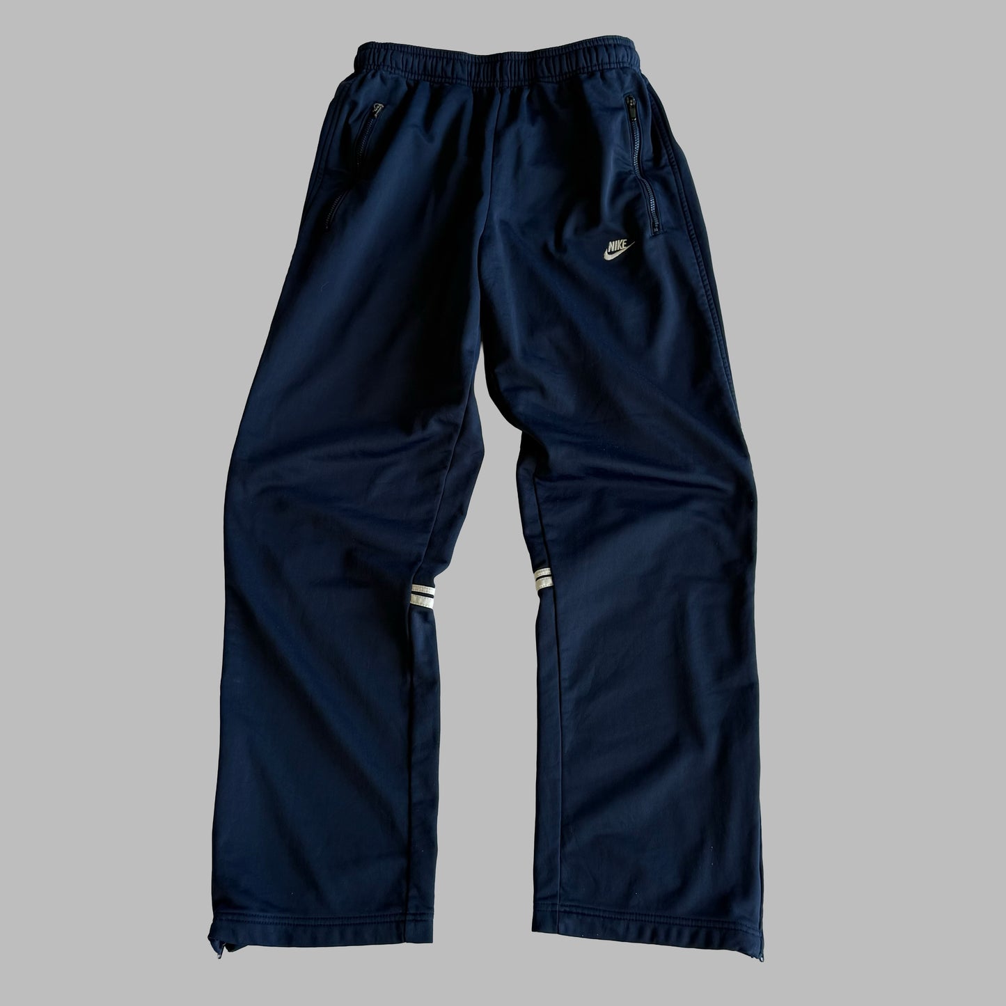 00s Nike Wide Leg Track Pants - Small