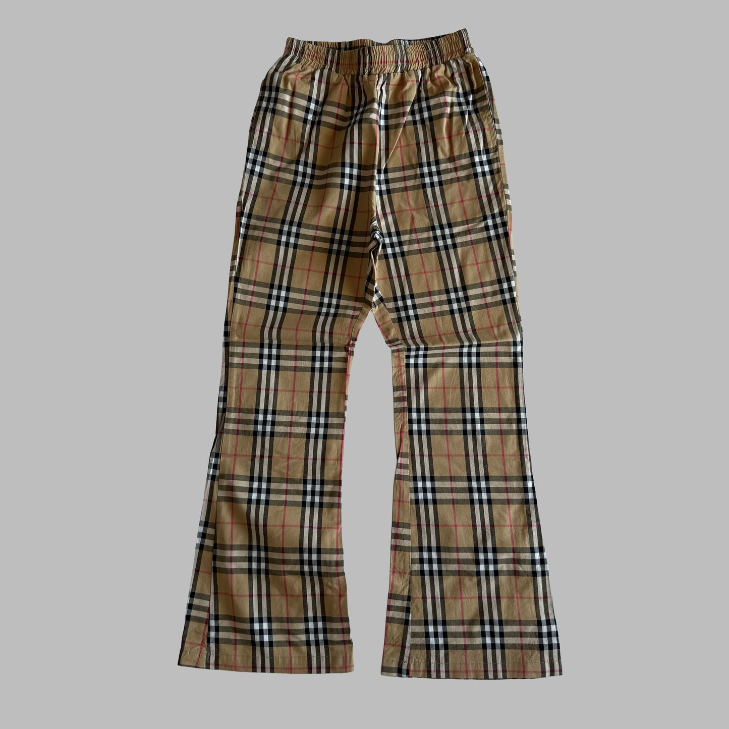 00s Burberry Wide Leg Pants - 24"