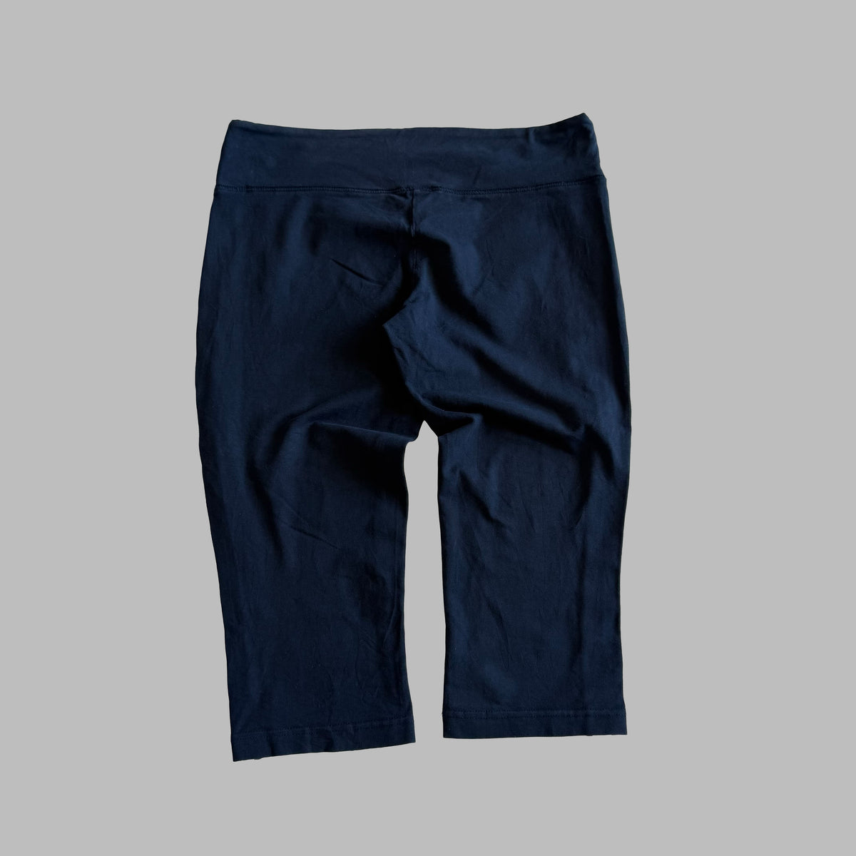 Y2K Adidas Striped Active Capris - M