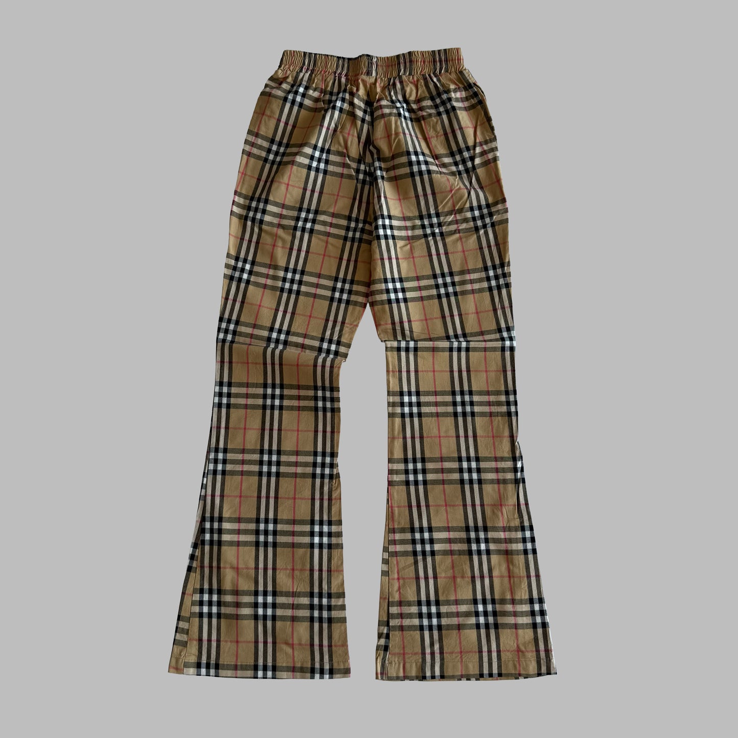 00s Burberry Wide Leg Pants - 24"