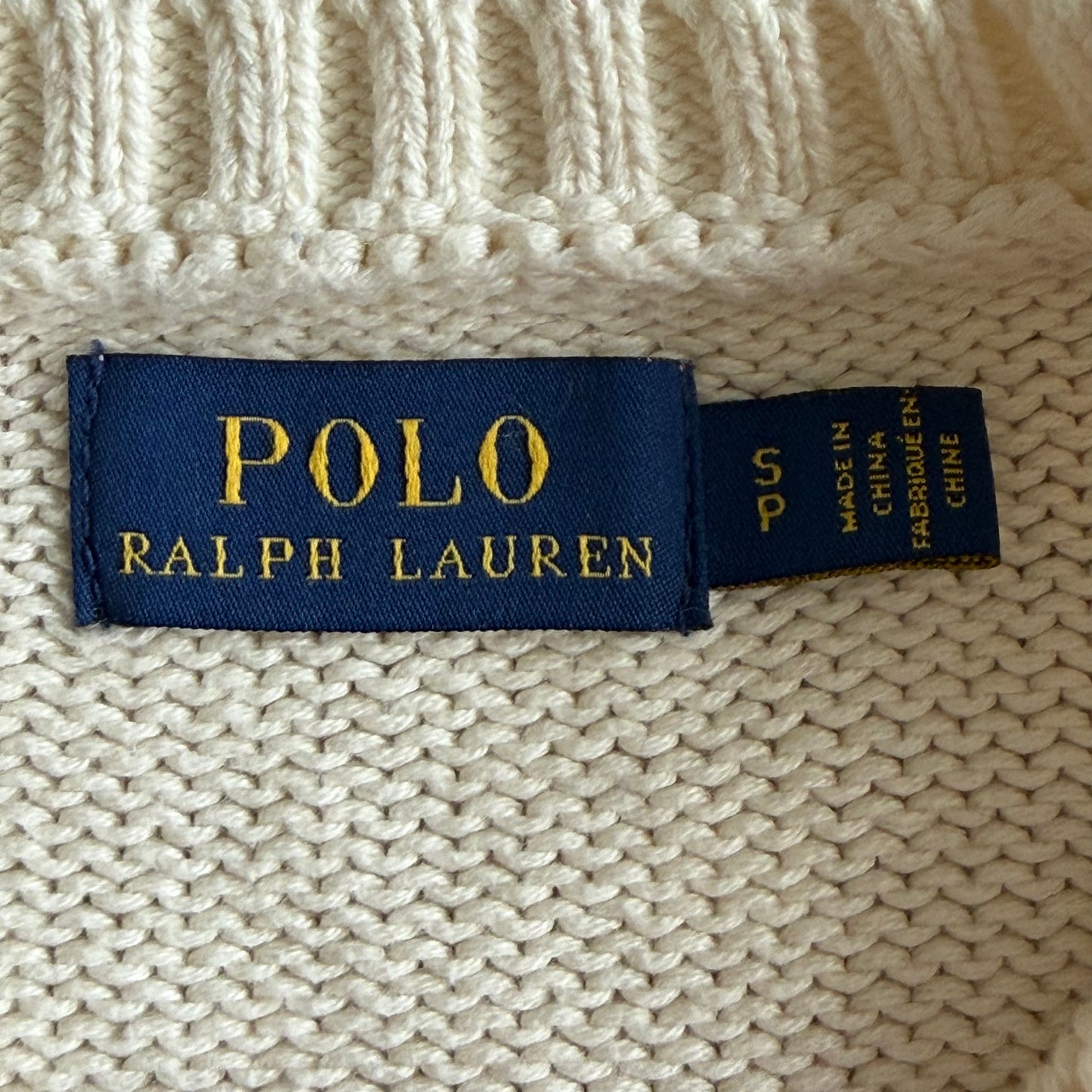 Polo Ralph Lauren Cropped Flag Jacket - S