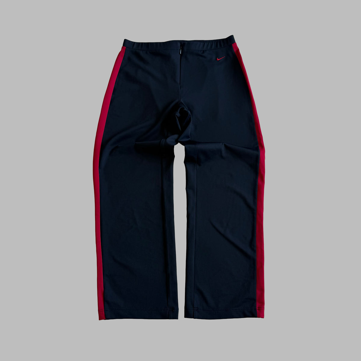 Y2K Nike Striped Straight Leg Activewear Capris - XS