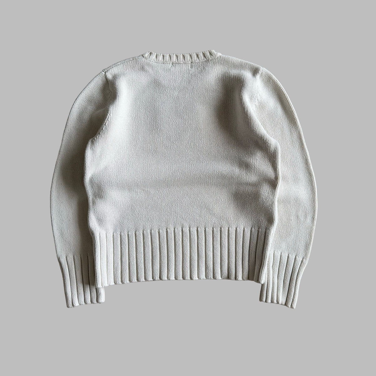 Y2K Ralph Lauren Polo Jeans Co Flag Knit - M