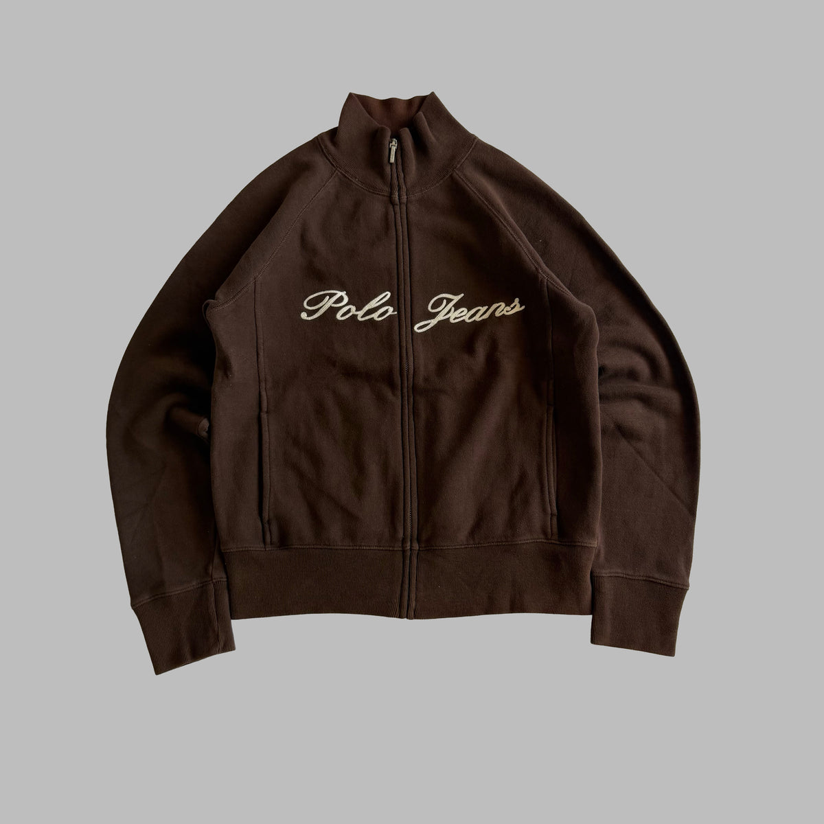 Y2K Ralph Lauren Polo Jeans Co Cursive Track Jacket - M