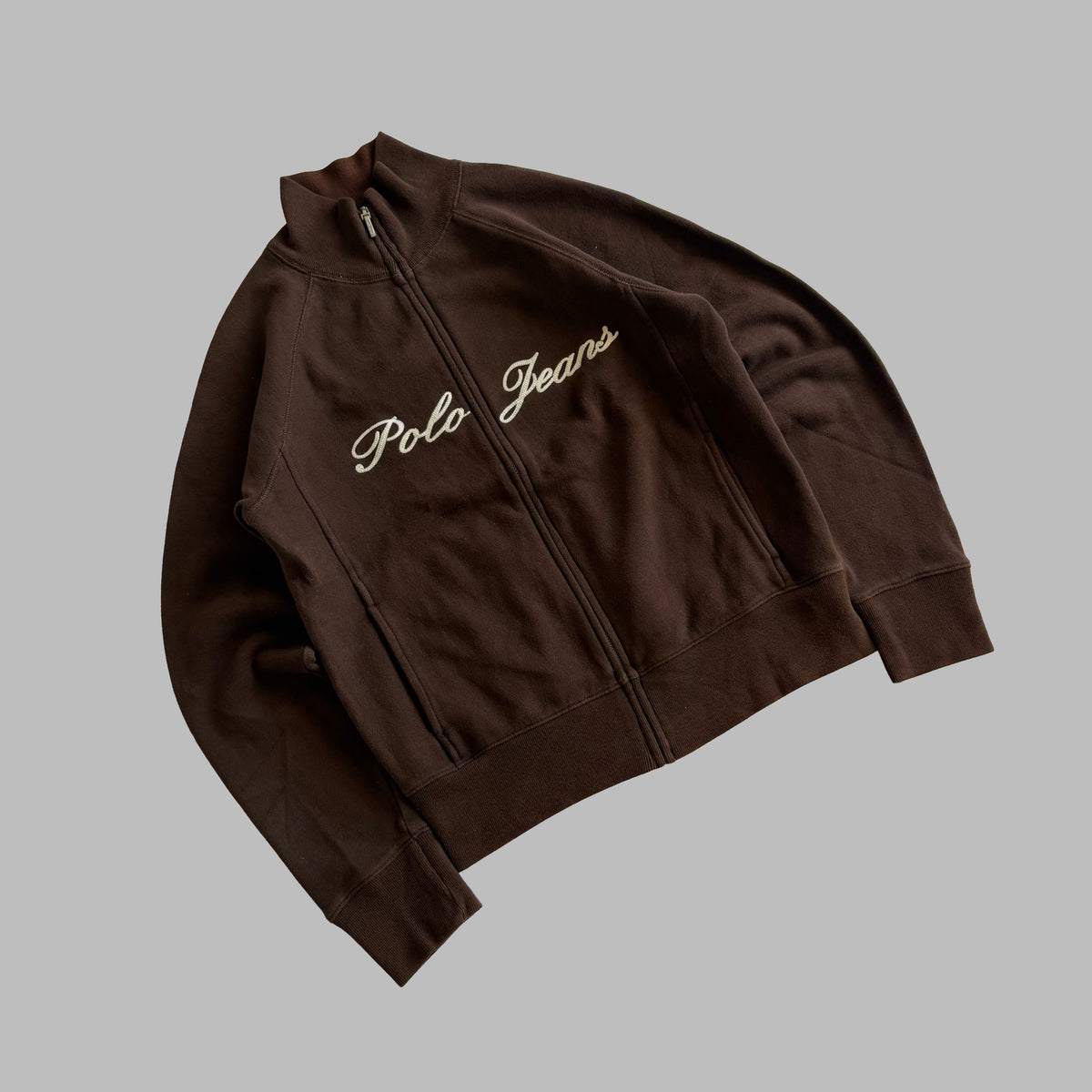 Y2K Ralph Lauren Polo Jeans Co Cursive Track Jacket - M