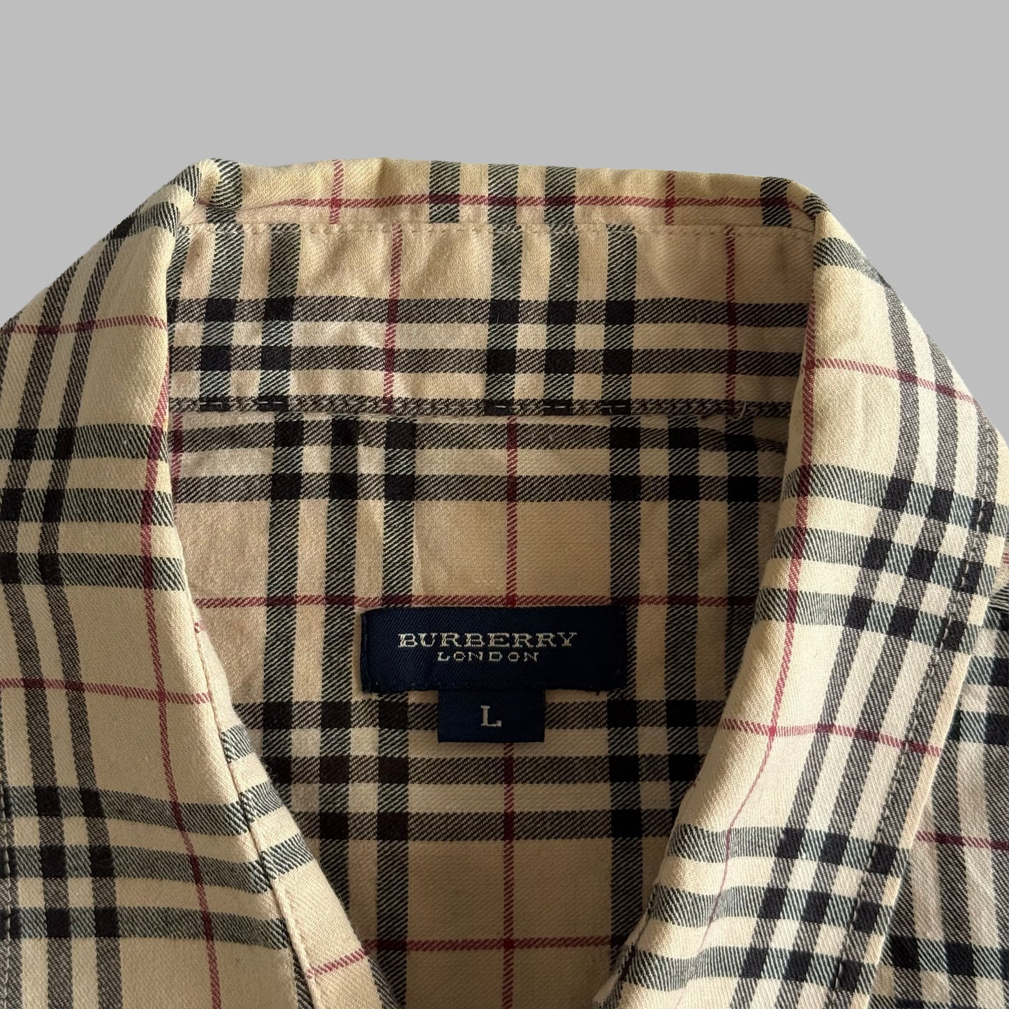 Burberry Button Up Shirt - Large