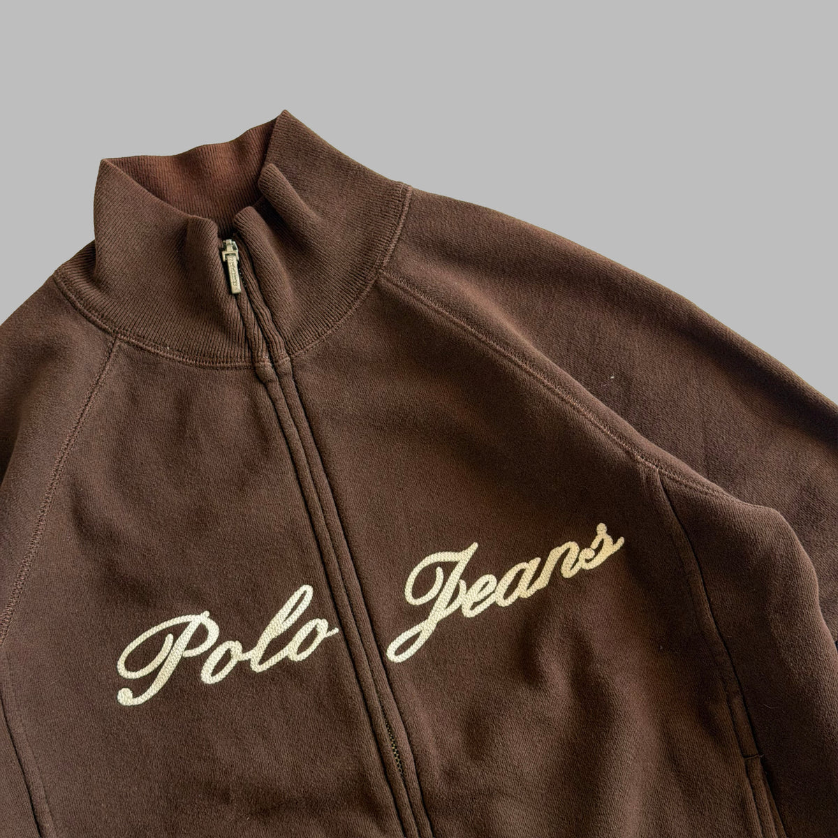 Y2K Ralph Lauren Polo Jeans Co Cursive Track Jacket - M