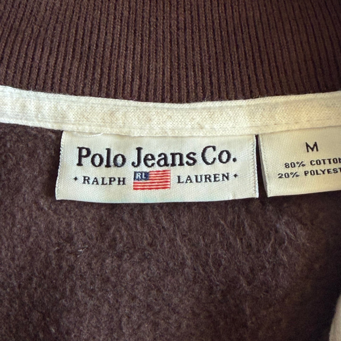 Y2K Ralph Lauren Polo Jeans Co Cursive Track Jacket - M