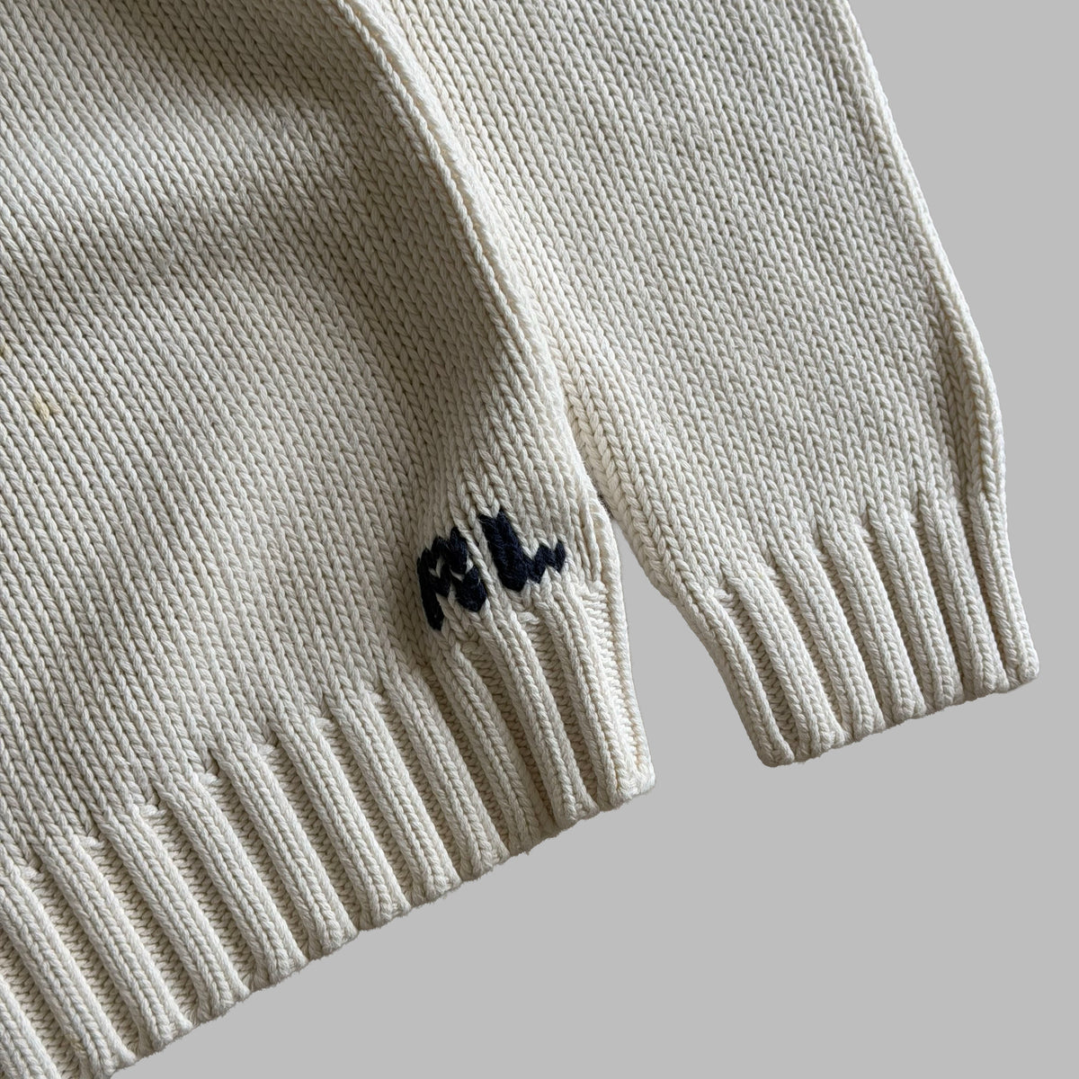 Y2K Polo Ralph Lauren Classic Flag Knit - M