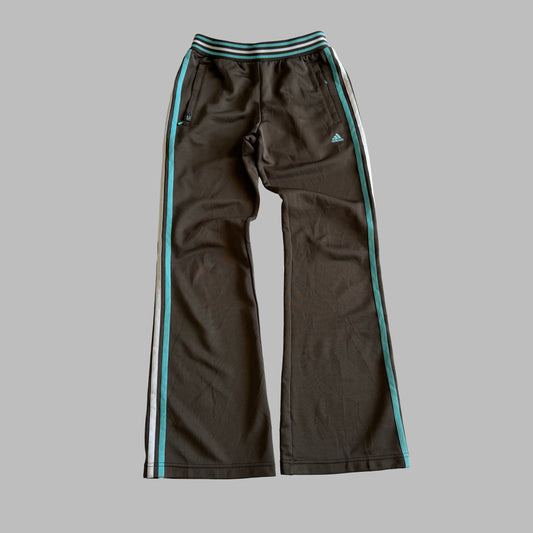 Y2K Adidas Three Stripe Active Track Pants - S